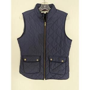 Catherine Melandrino Women's Polka Dot Vest Size Medium